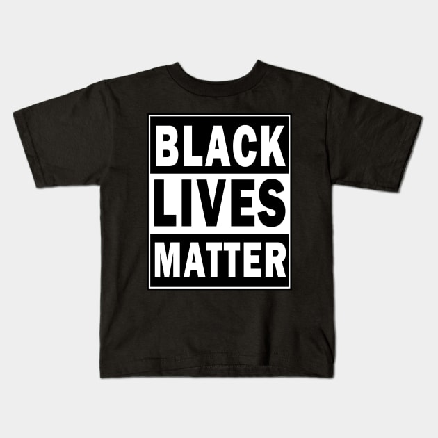 Black lives matter Kids T-Shirt by valentinahramov